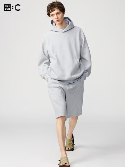UNIQLO:C Sweat wide shorts XS-4XL (Japan Size) Unisex Boxy silhouette 476225 NWT