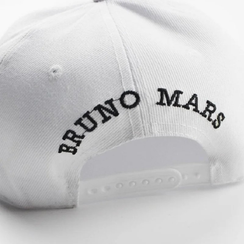 New Bruno Mars 24k Magic Baseball Cap Black and Red Hat Hip Hop Xxiv Funk Unisex