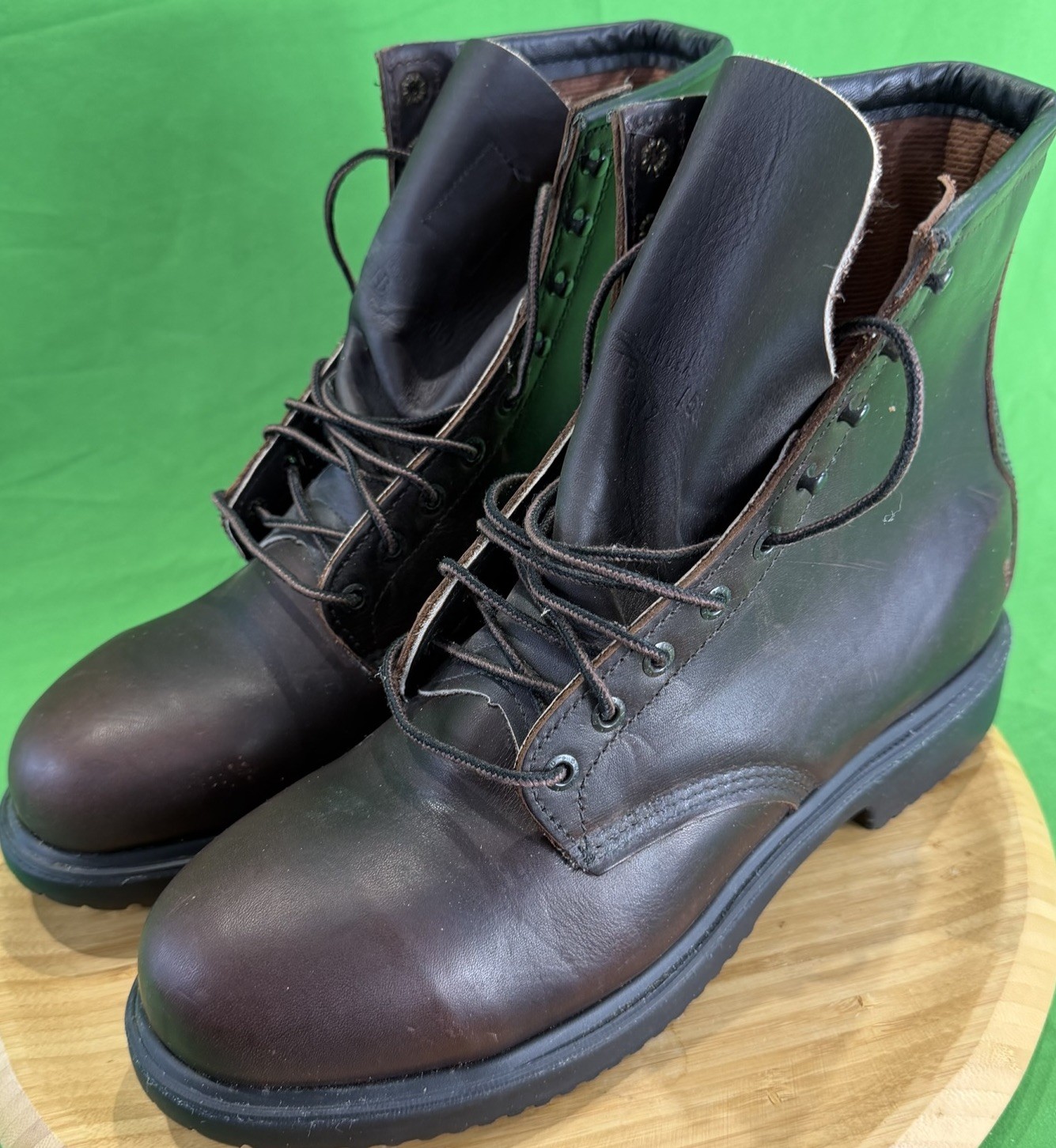 Vtg Red Wing 4412 SuperSole Steel Toe Boots Mens 11B Narrow Insulated USA Sharp