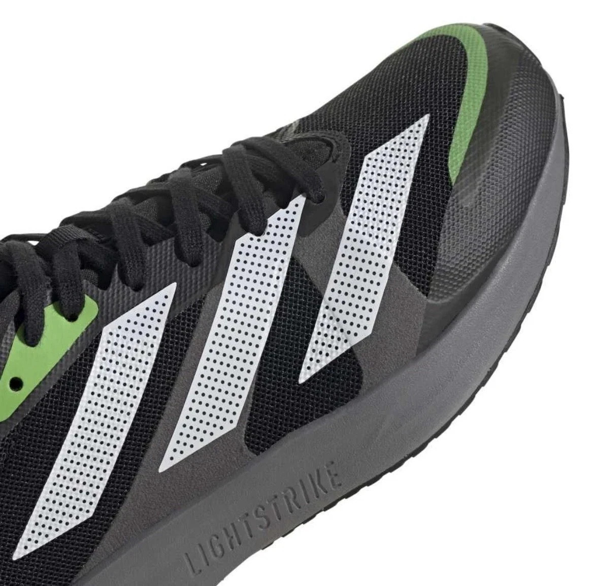 NIB Adidas adiZero RC 4 Black Solar Green Athletic Shoes Men’s Size 12 GX6660
