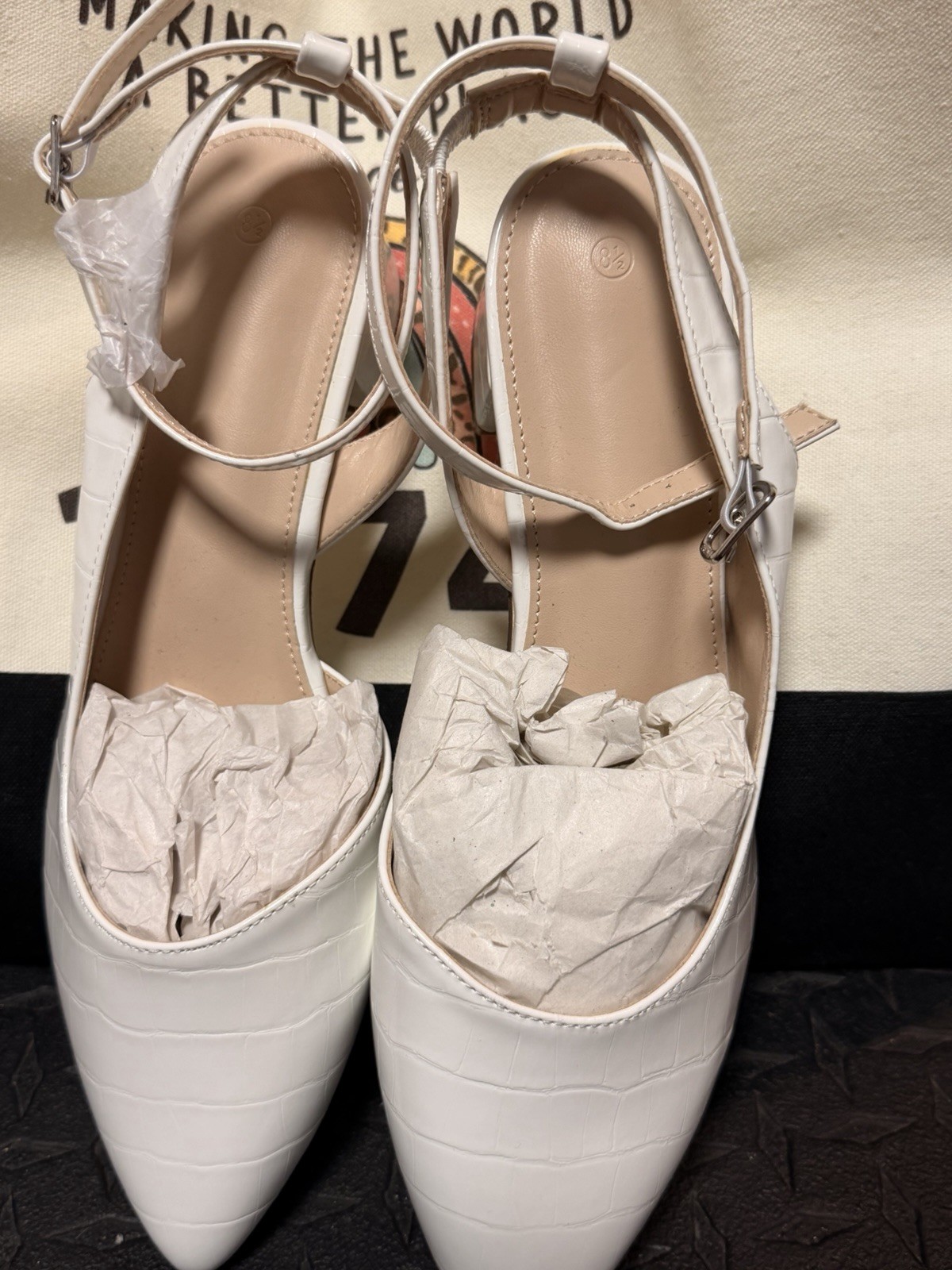 White Heels For Wedding