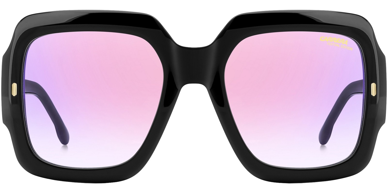 Carrera Women’s Black Oversize Squared Butterfly Sunglasses – CA3004S 0807 TE