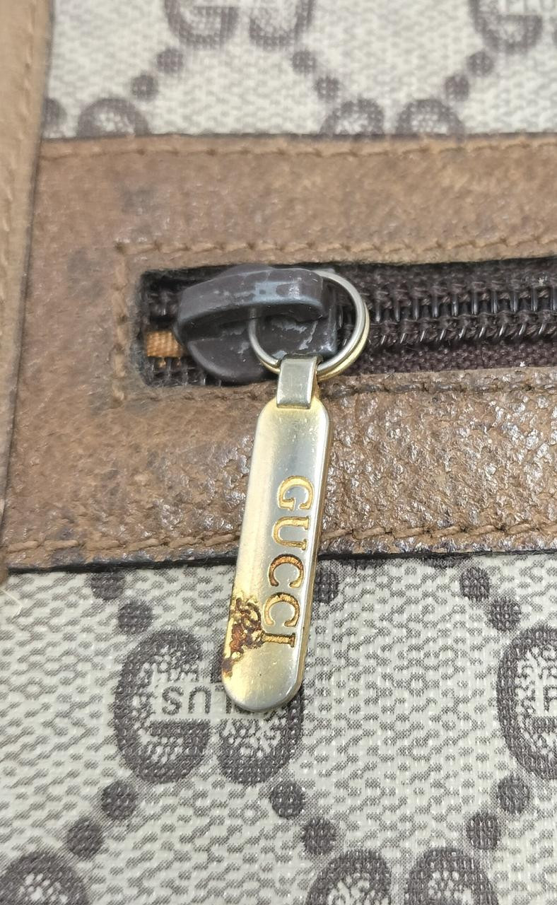 GUCCI Second Bag Brown 10.6 inch