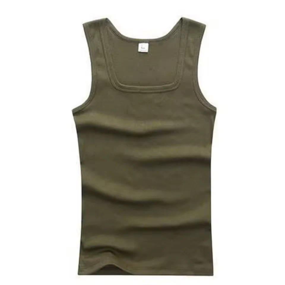 Men’s Tank Top A-Shirt Wife Beater Undershirts Size S-4XL