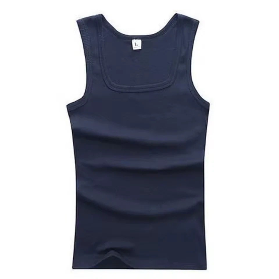 Men’s Tank Top A-Shirt Wife Beater Undershirts Size S-4XL