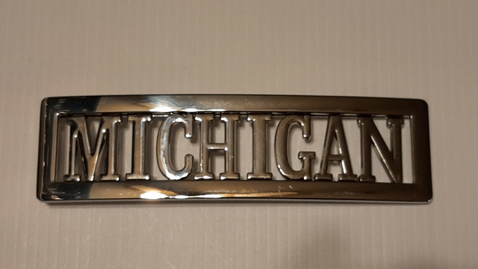 MICHIGAN Custom Personalized Name Belt Buckle -Put your name or word on Buckle