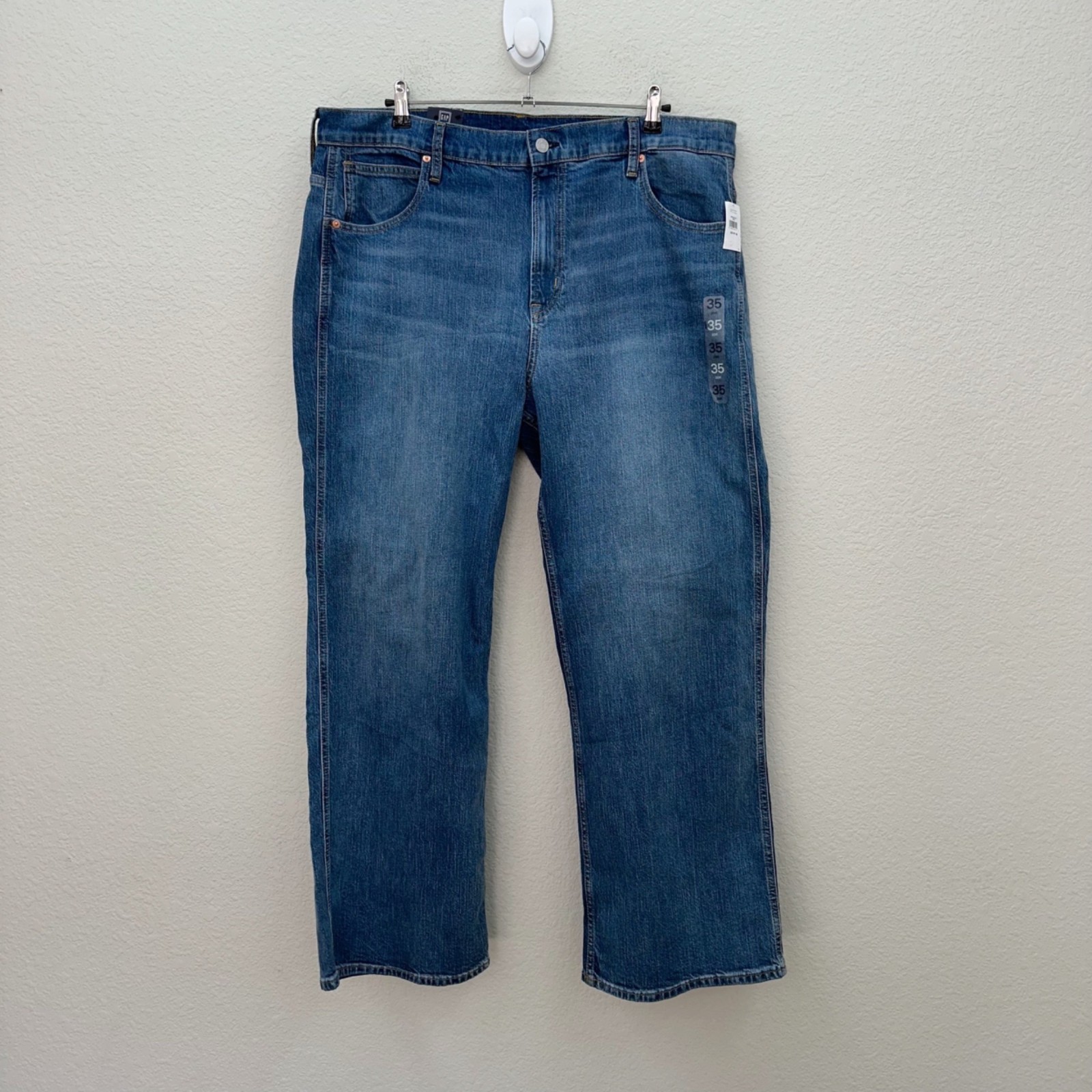 Gap Vintage Flare High Rise Denim Blue Jeans Womens size 20 NEW