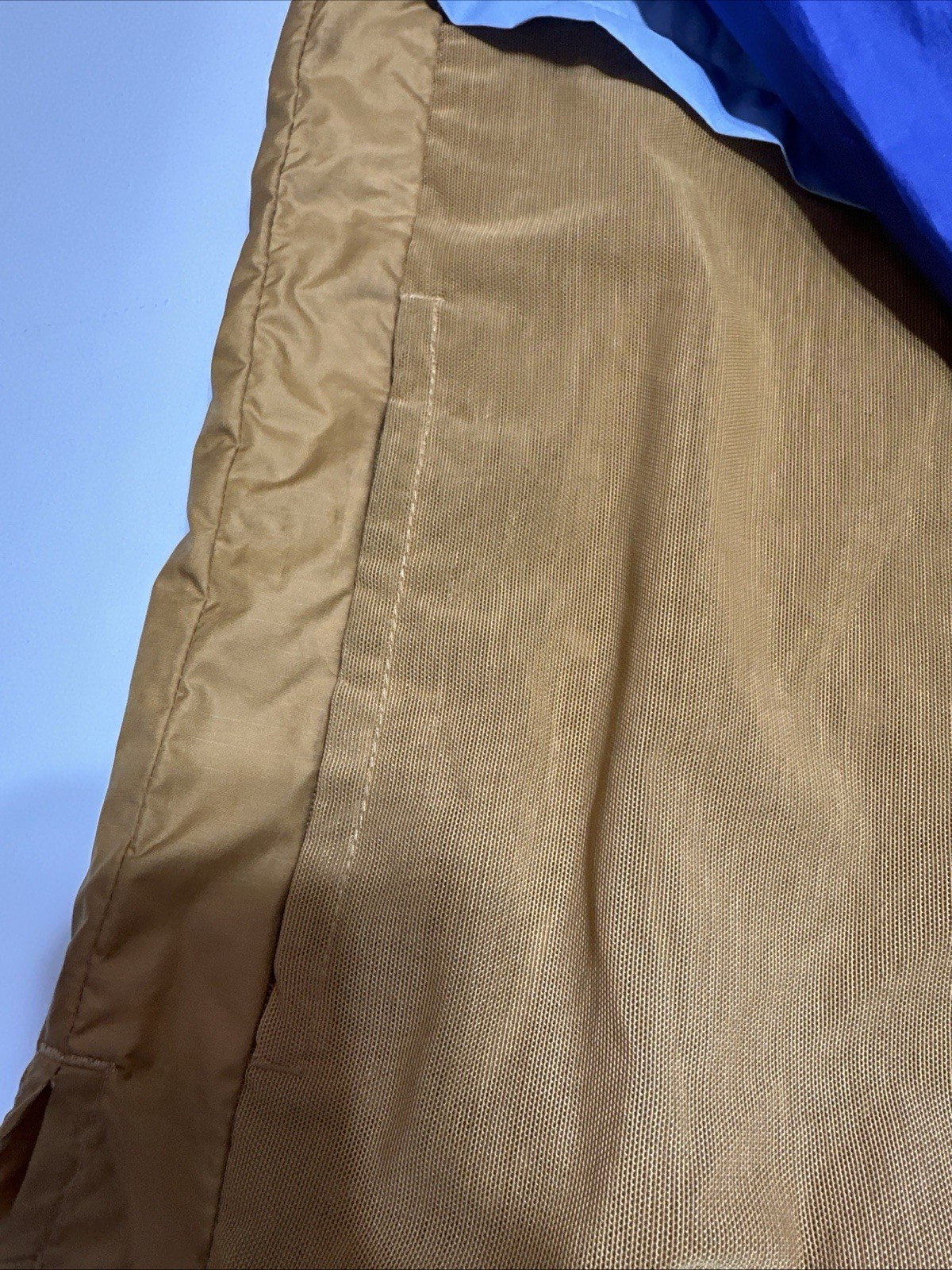 Nike Trail Women’s Windrunner Jacket XL Blue/tan/lt Blue Full Zip