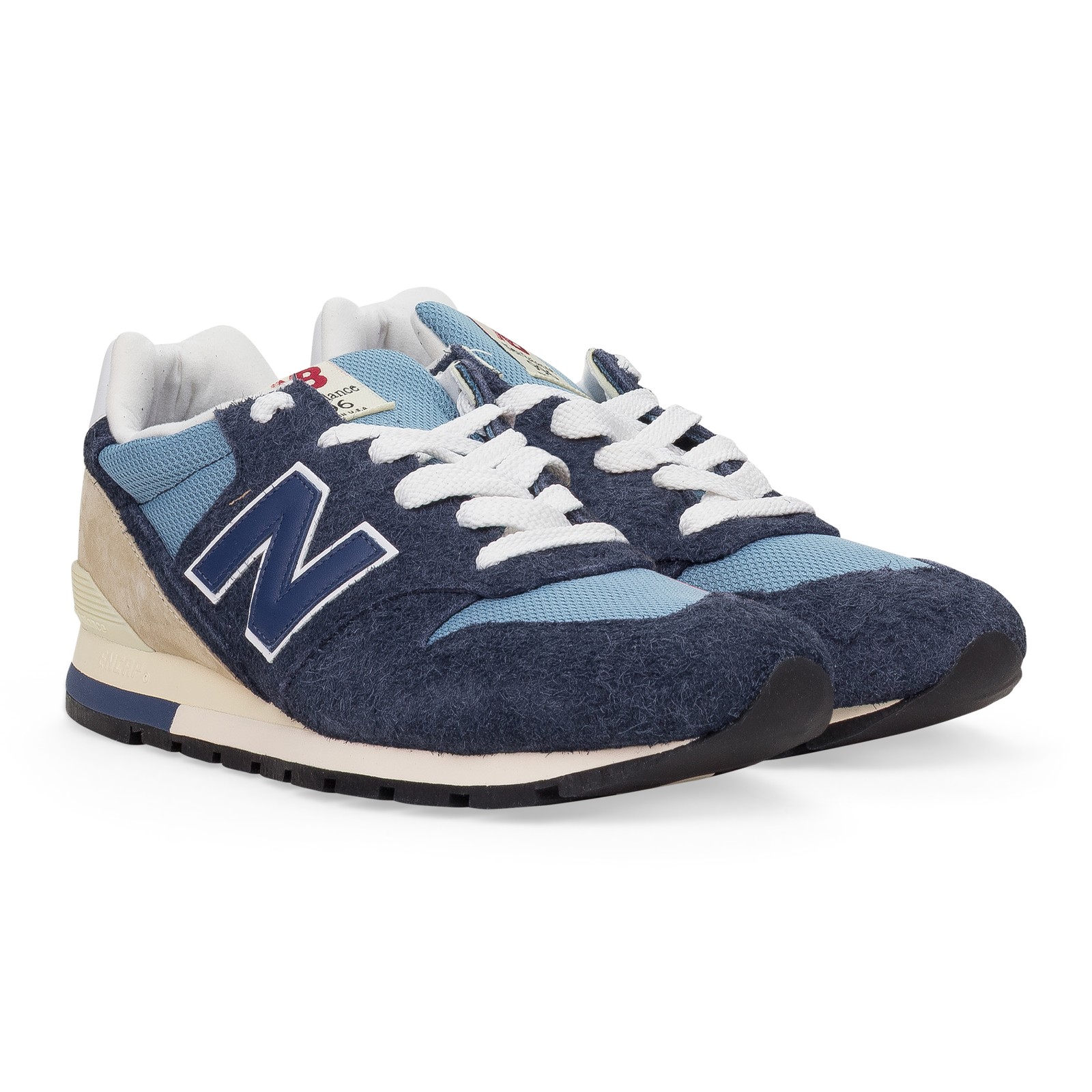 NIB AIME LEON DORE NAVY NEW BALANCE MADE IN USA 996 SNEAKERS SIZE 7 $185