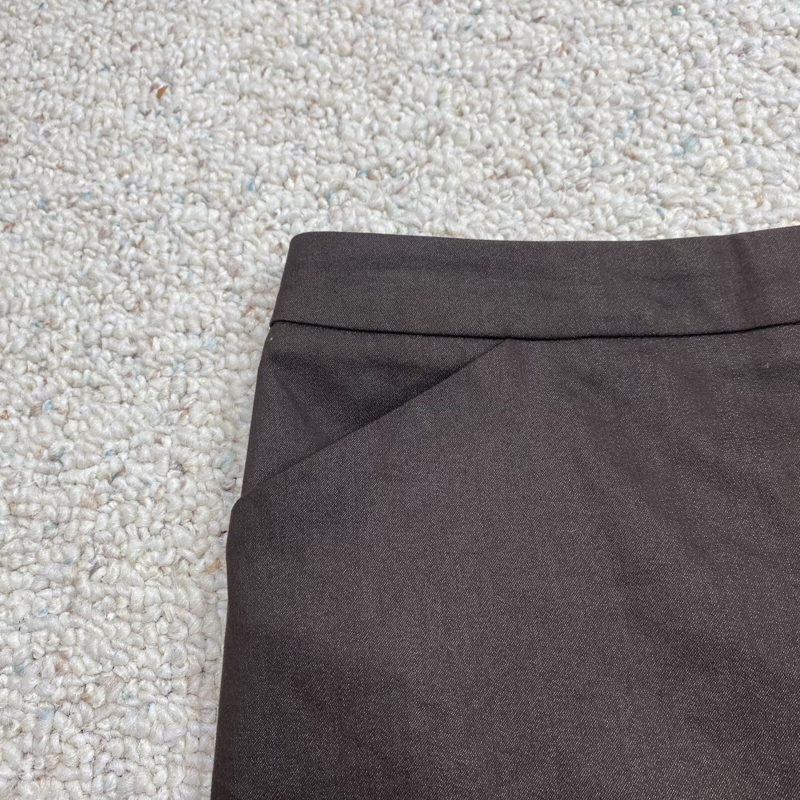 New York & Co Skirt sz 18 Brown Pencil Dark Academia Corporate Office Workwear