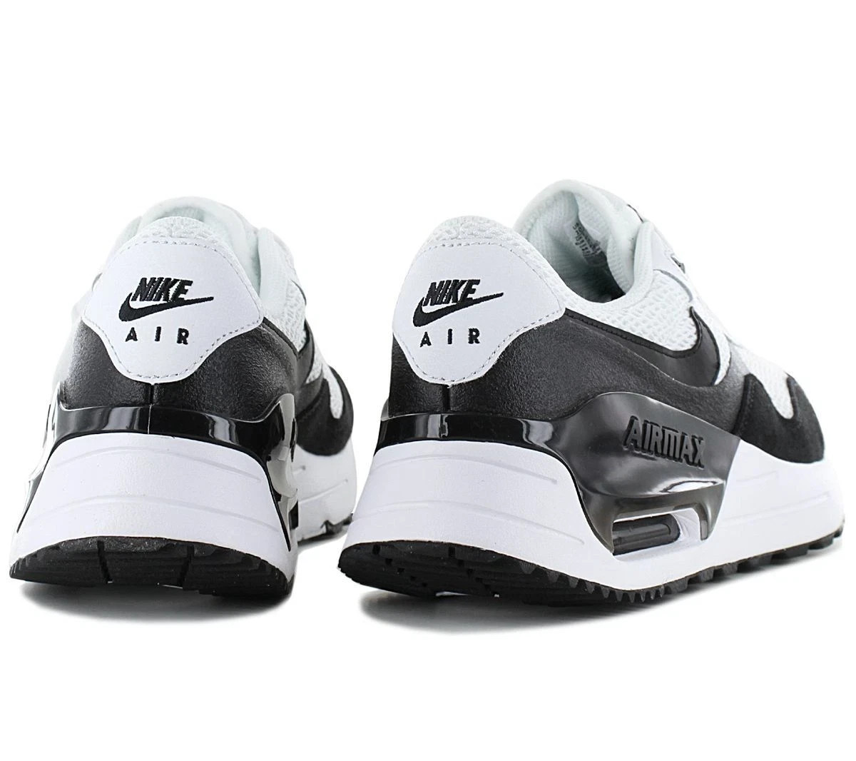 Men’s Nike Air Max Systm White/Black-Summit White Running Atheltic Shoes Size 10