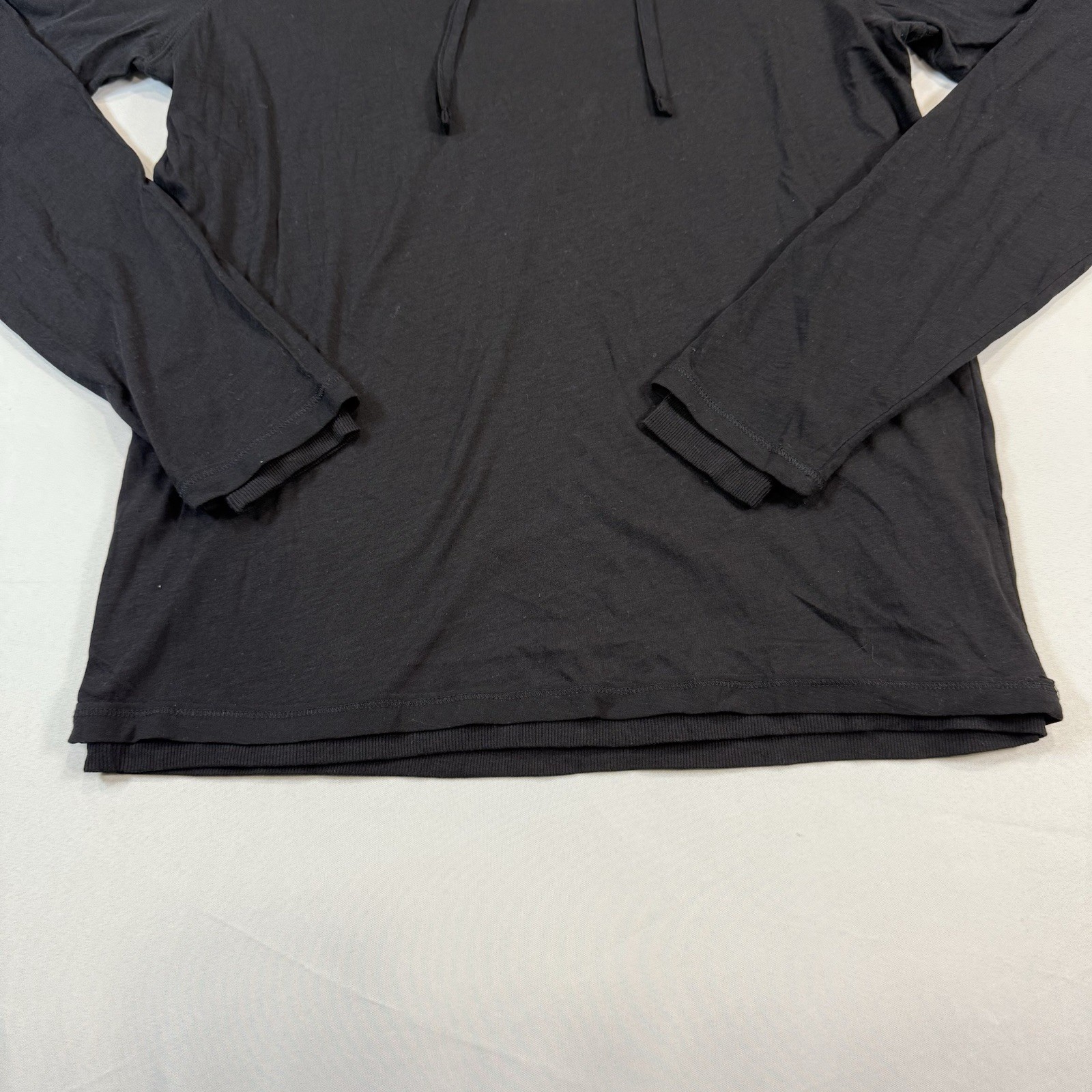 Vince 100% Pima Cotton Hoodie Size Small Black NWT $165