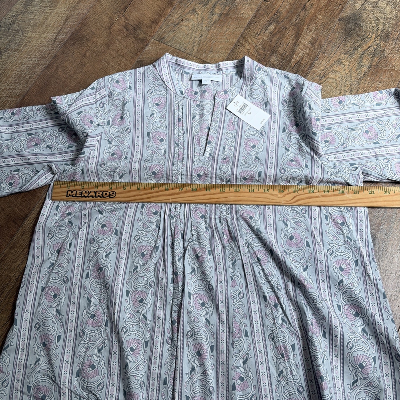 J Jill | NWT Organic Cotton Thin Lightweight Summer Blouse Medium