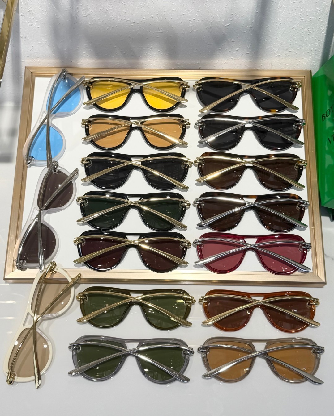 Bottega Veneta BV1418S Sunglasses SIZE：58口15-145