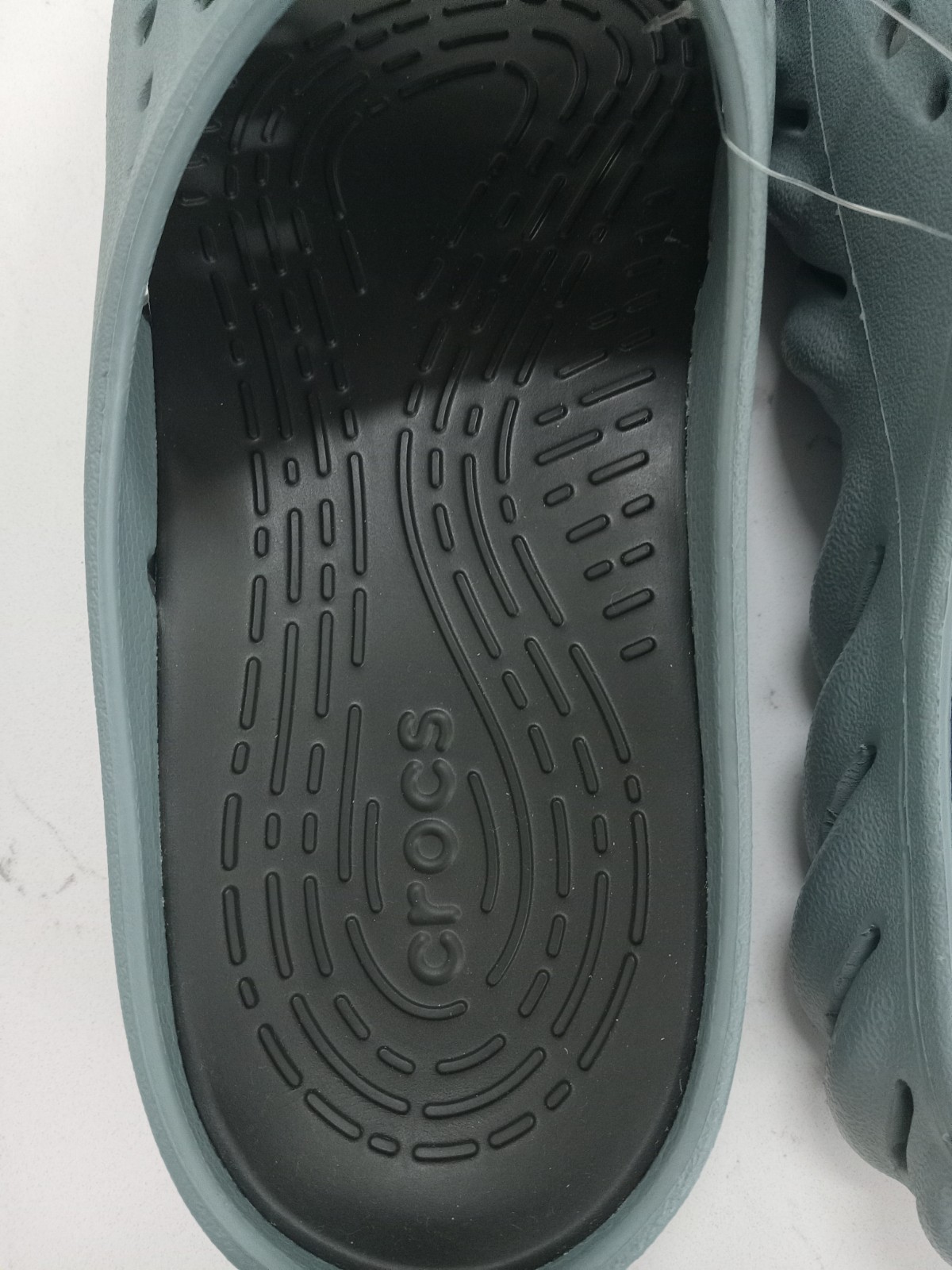 Crocs Echo Slide Storm Blue/ Grey NEW Men’s US 11 EUR 45-46 RARE & SOLD OUT!