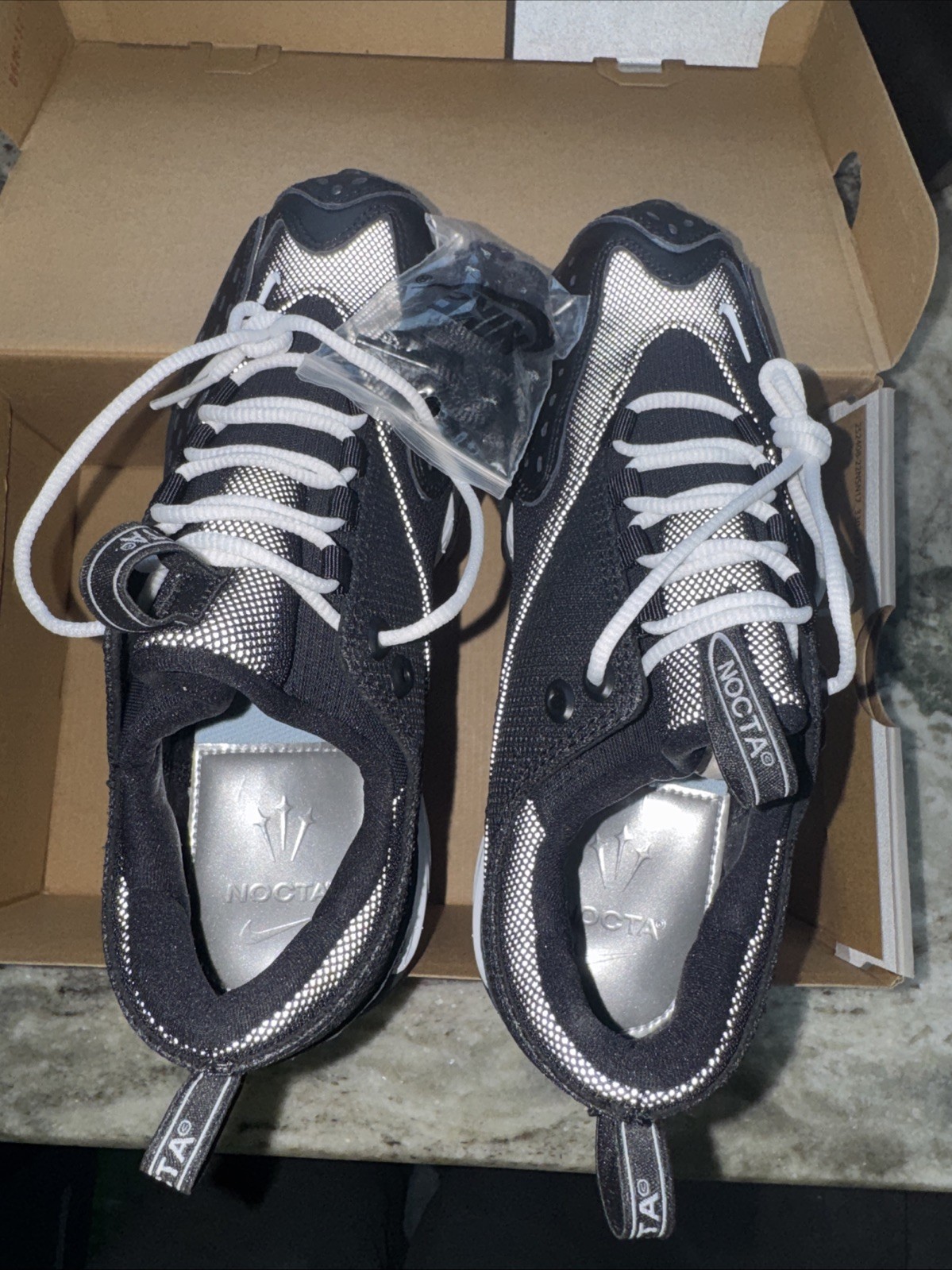 Size 6M 7.5W- Nike Air Zoom Drive Drake NOCTA Black White DX5854-001 NEW