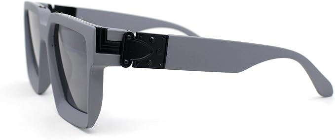 Oversized Thick Frame Hip Hop Sunglasses Retro Men’s Women Outdoor UV400 Glasses