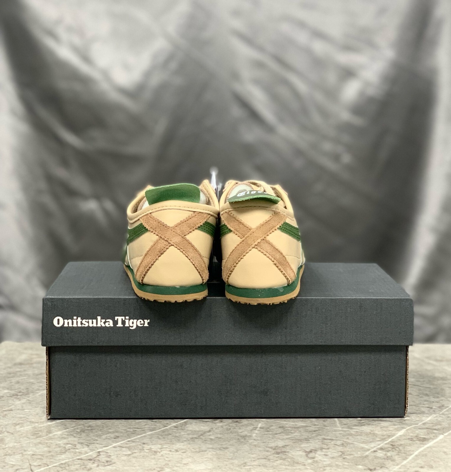 Onitsuka Tiger MEXICO 66 1183C102-250 BeigeGrass/Green Classic Unisex Sneakers