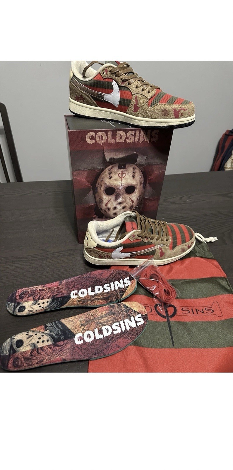 Cold Sins Freddy Vs Jason Size 11