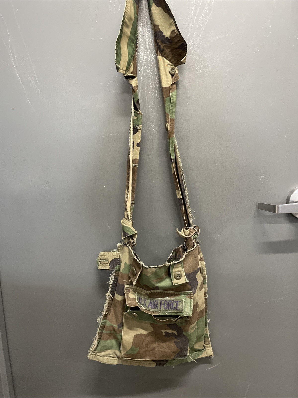 US Air Force Uniform Fabric Tote Bag