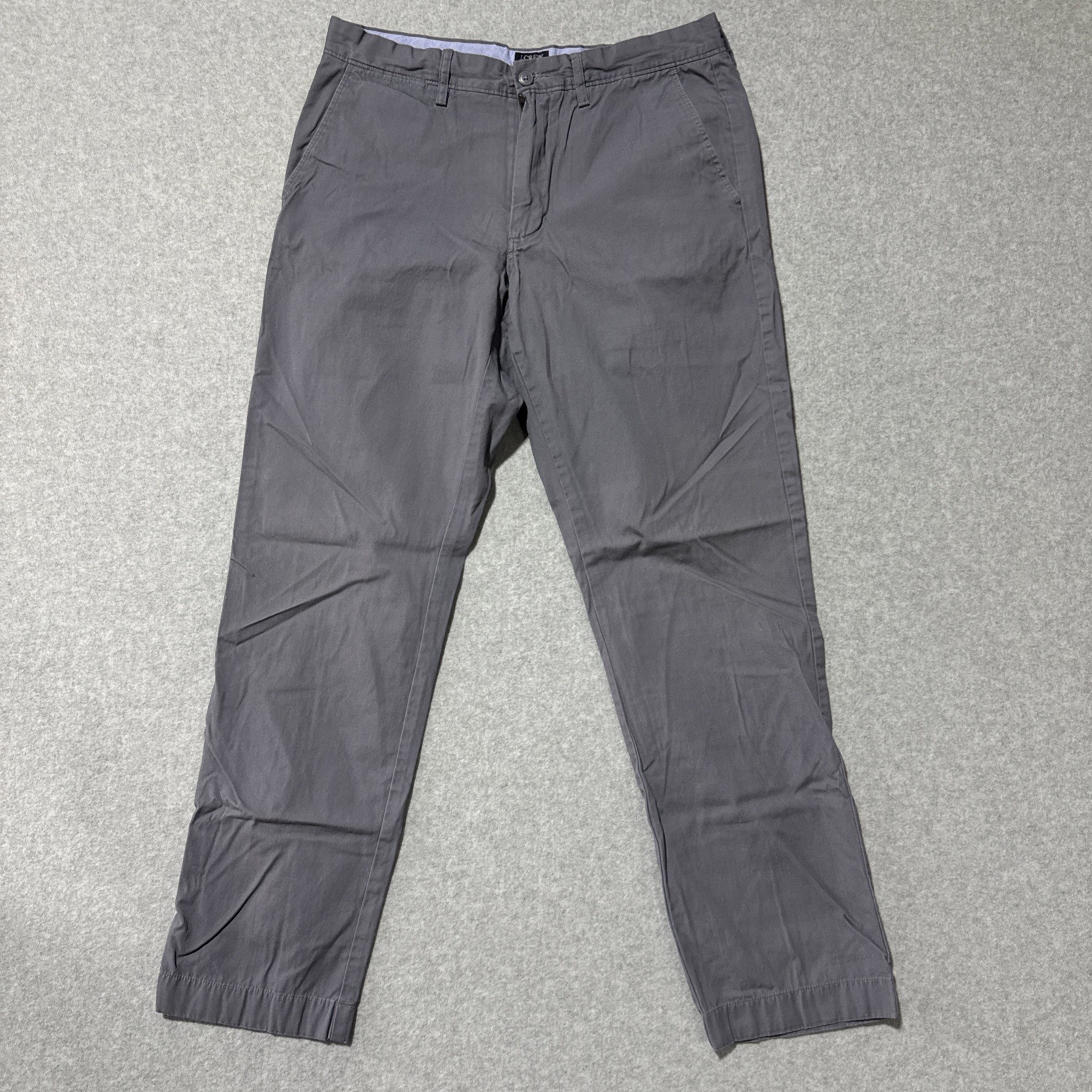 J.Crew Pants Mens The Sutton Summerweight Chino Pants Flat Front Size 31×30 Gray