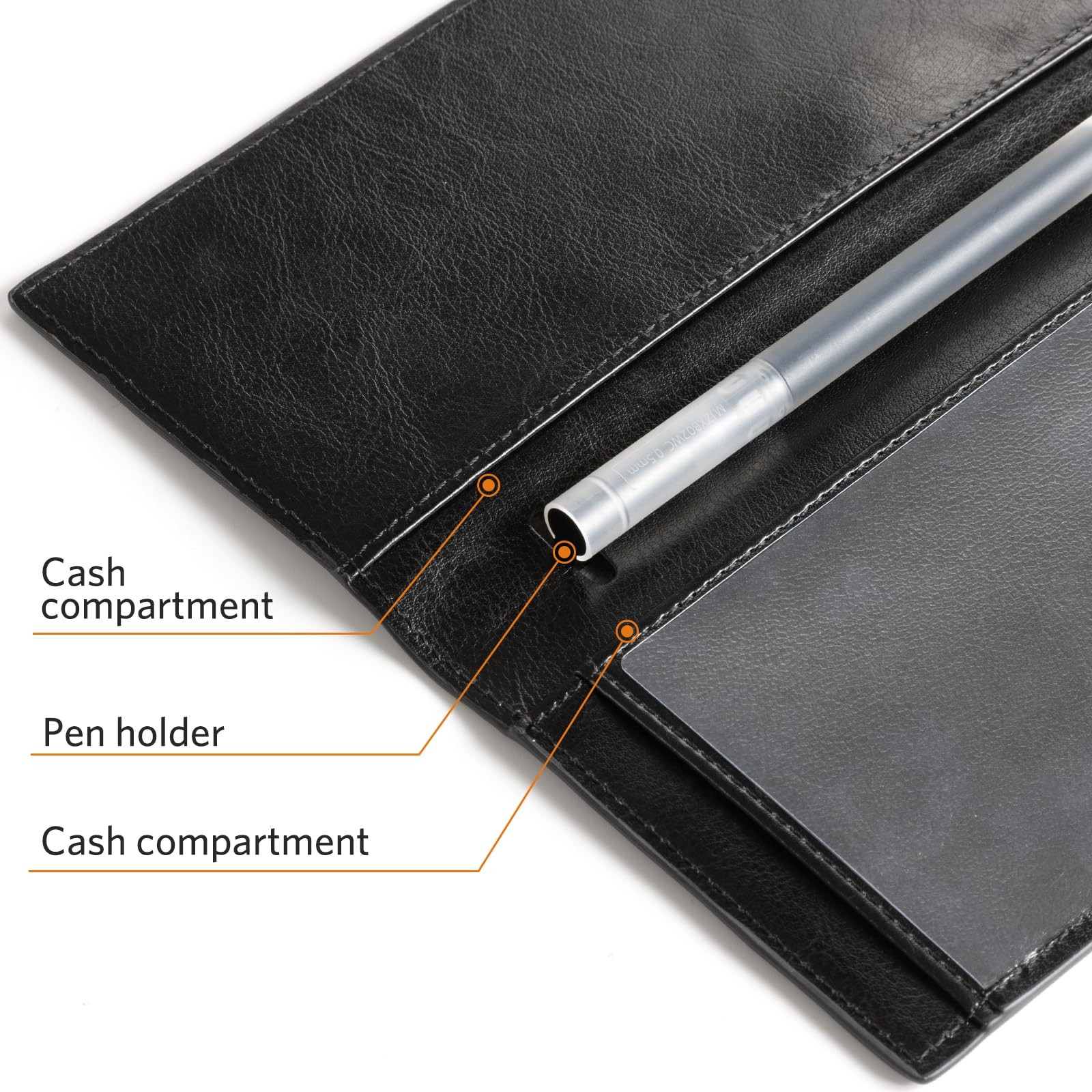 Premium Leather Checkbook Cover For Men & Women Checkbook Holder Wallet RFID New