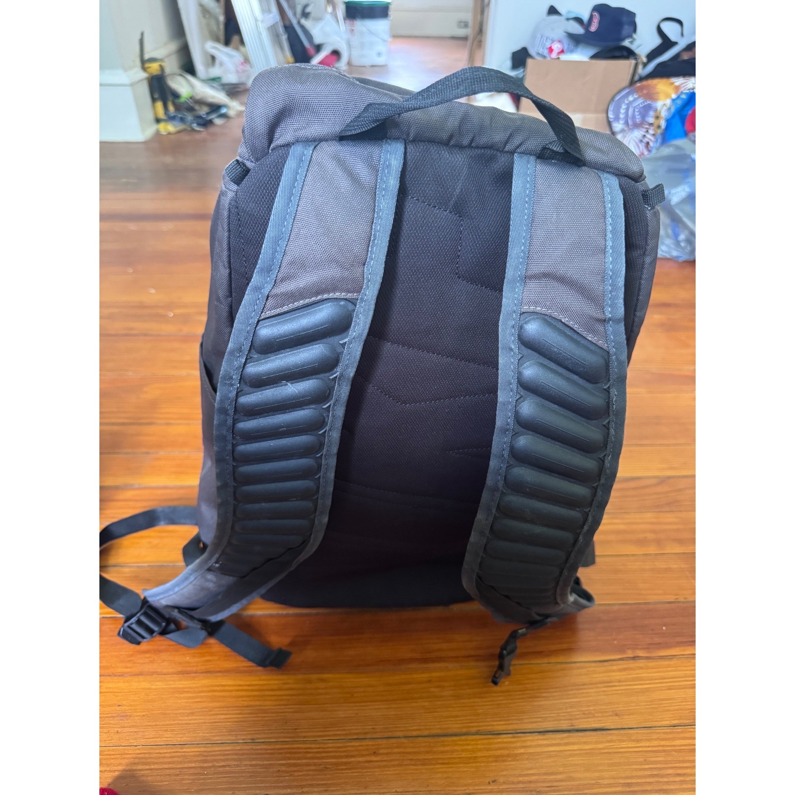 Nike Hoops Elite Pro Basketball Backpack Black Silver Quad Zip BA5554-011
