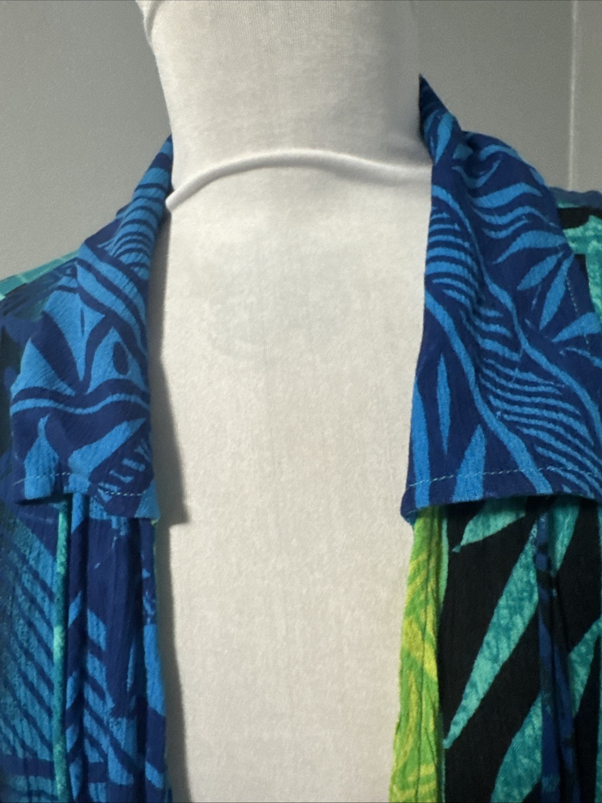 Sharon Anthony 2X/3X Asymmetrical Abstract Artsy Boho Lagenlook Top Art2wear