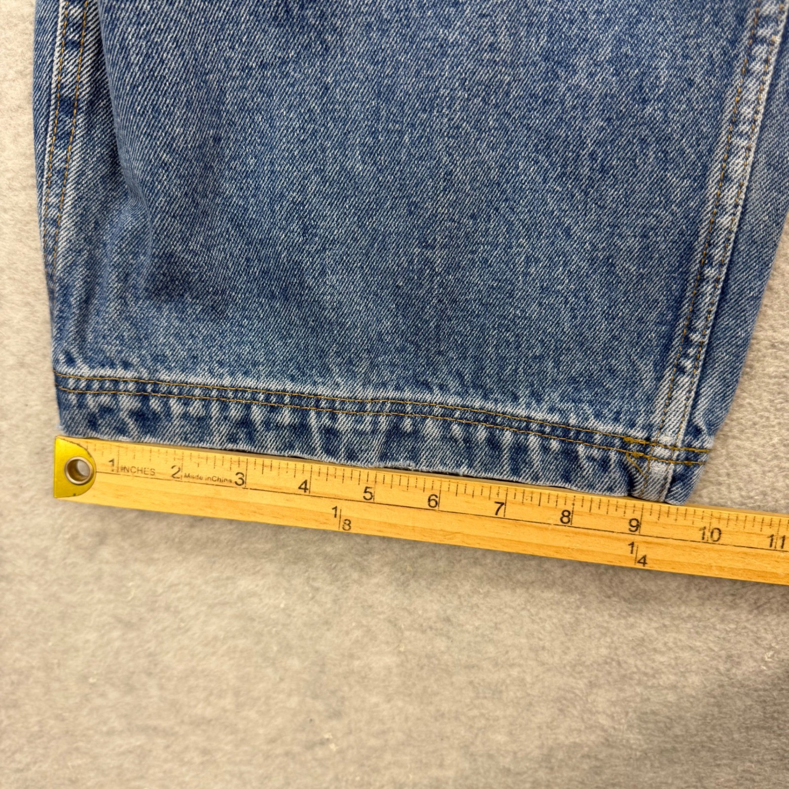 Polo Jeans Co Ralph Lauren Carpenter Jeans Mens 38×32 Blue Denim Pant Worker Y2K