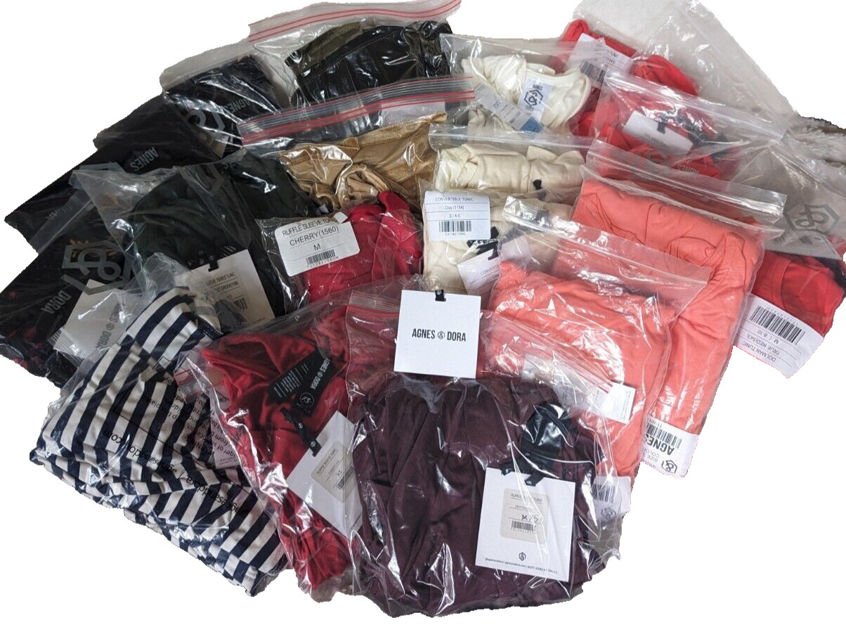 Agnes & Dora TUNICS Bundle LOT 21 Pieces NWT 💕 Sizes XS M L XL XXL RETAIL$800