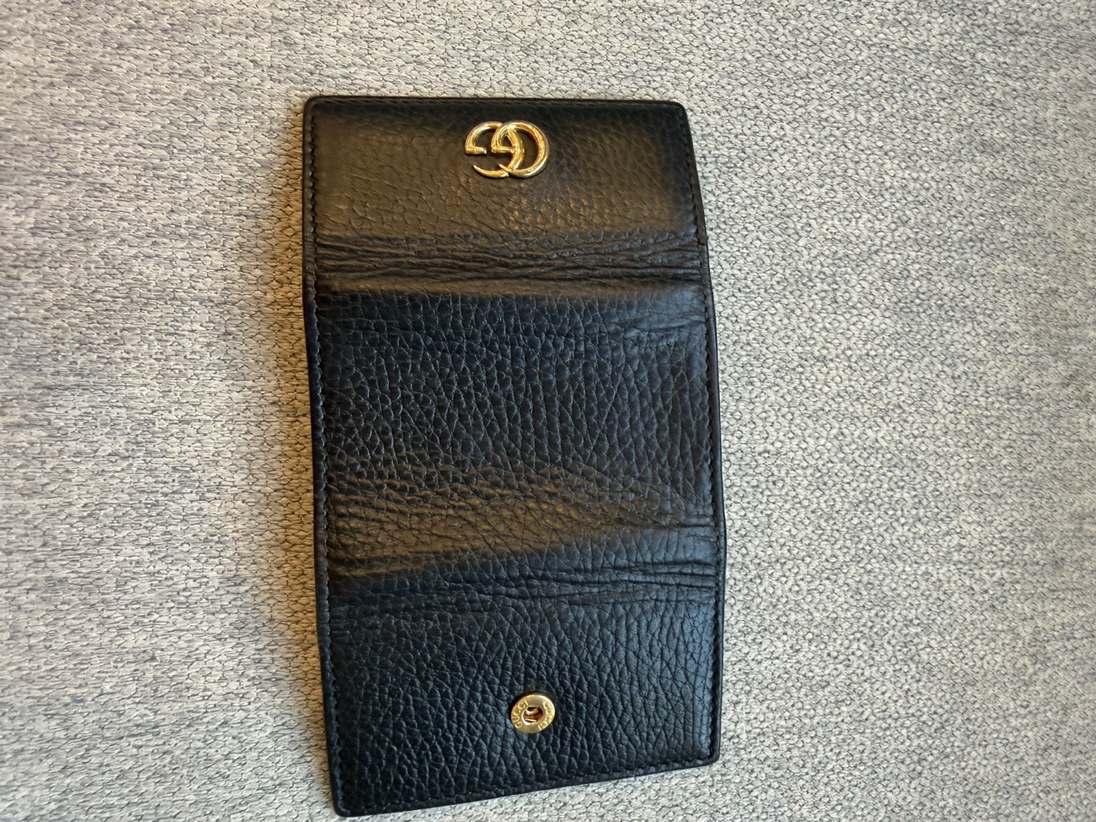 Gucci Marmont GG Logo Key Case Holder with Key Ring, Unisex