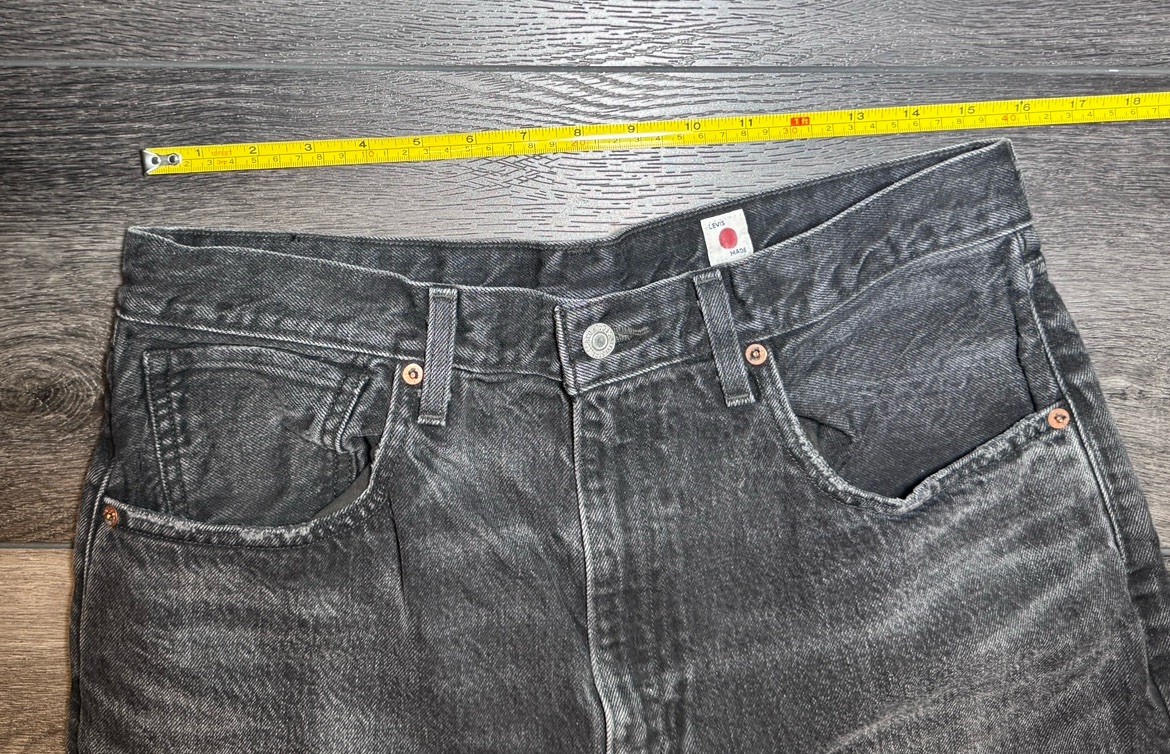 LEVI’S® Made & Crafted JAPAN Patchwork Women’s Barrel Jeans – Side 31 – Black