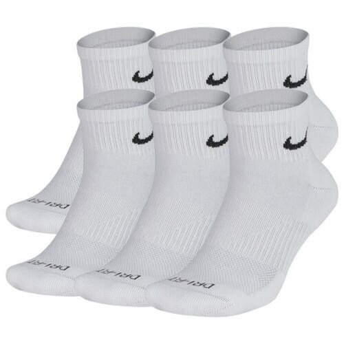 Nike Men’s Socks Athletic Everyday Plus Training Cushioned Dri-Fit Ankle Socks
