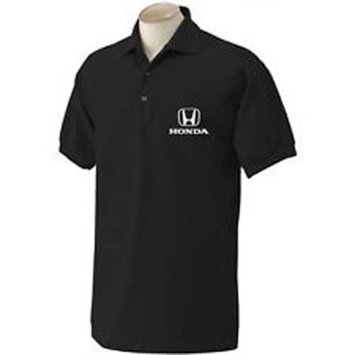 Honda Motors Embroidered Mens Polo XS-6XL, LT-4XLT Accord Civic CRV Pilot New