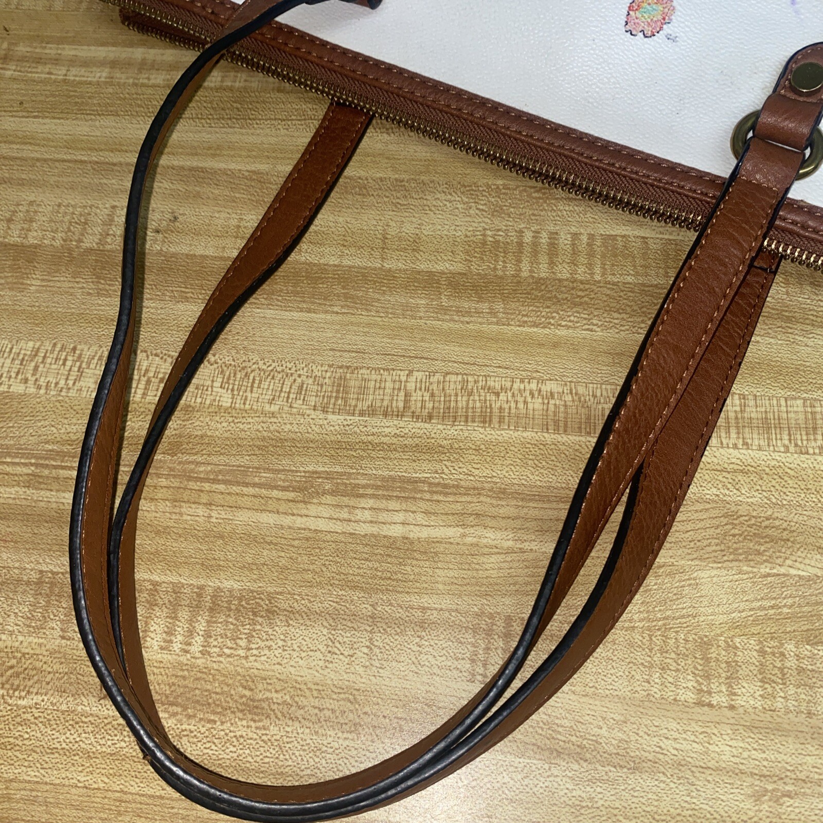 Elliott Lucca Floral Aria Bouquet Large Tote Vegan Leather