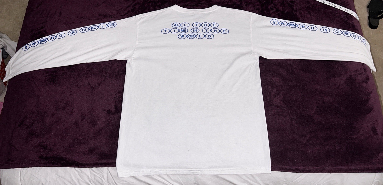 Official Mac Miller Swimming In Circles 2020 Album Promo Shirt-Excellent-L-Rare