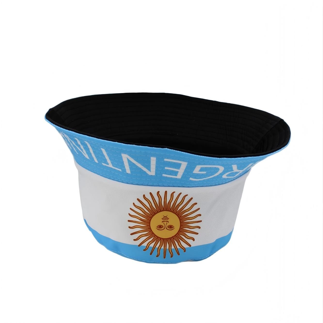 Argentina Flag Bucket Hat Reversible Hat Argentina Bucket Hat Summer Arg Hat
