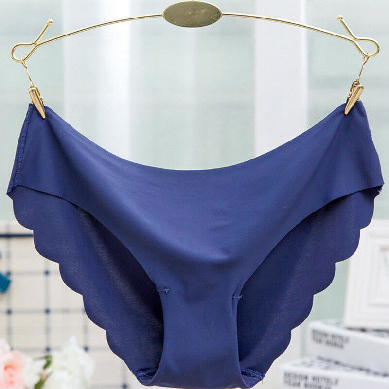 3 Pack Women Soft Underpants Seamless Lingerie Briefs Hipster Underwear Panties