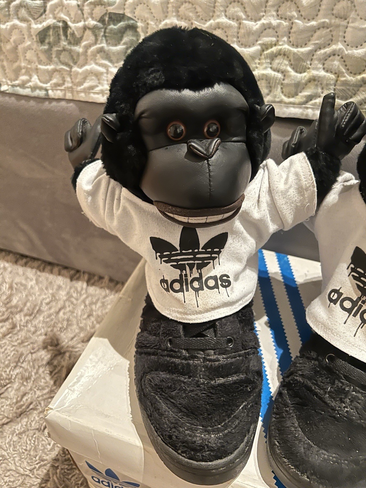Size 8 – Adidas Jeremy Scott Gorilla