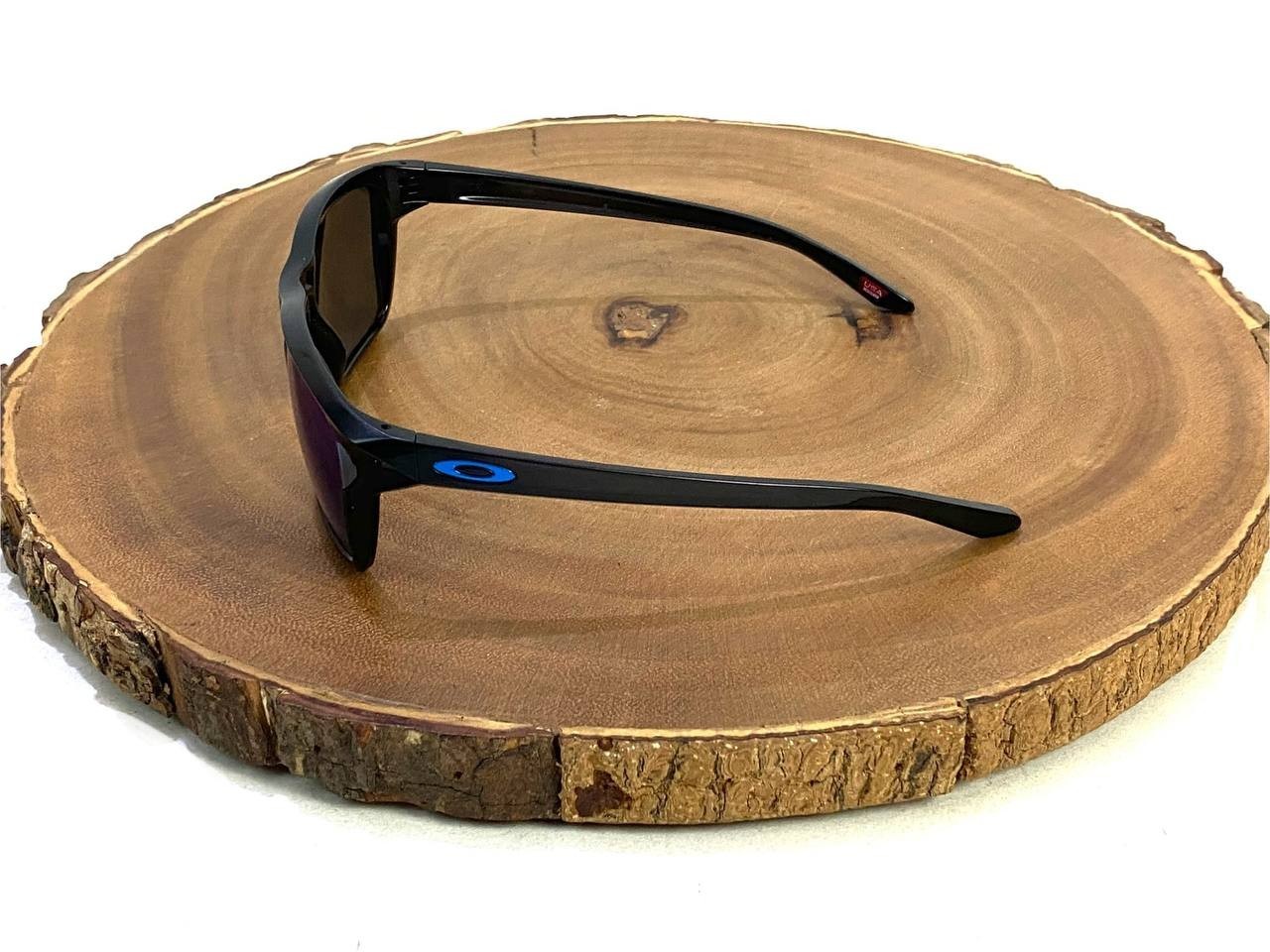 Oakley Sunglasses Sylas Black FRAME ONLY OO9448-2457 Blue Icons 57 17 142 mm