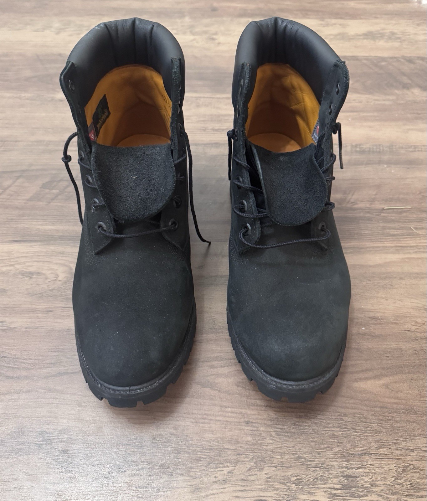 Timberland Men’s 12M Premium 6-inch Black Suede Leather Boot Model 19039