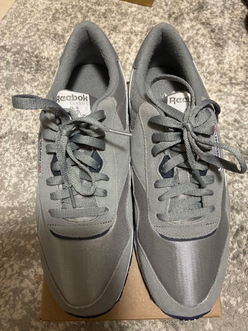 Reebok Classic Men’s Gray Suede Mesh Low-Top Sneakers Unisex