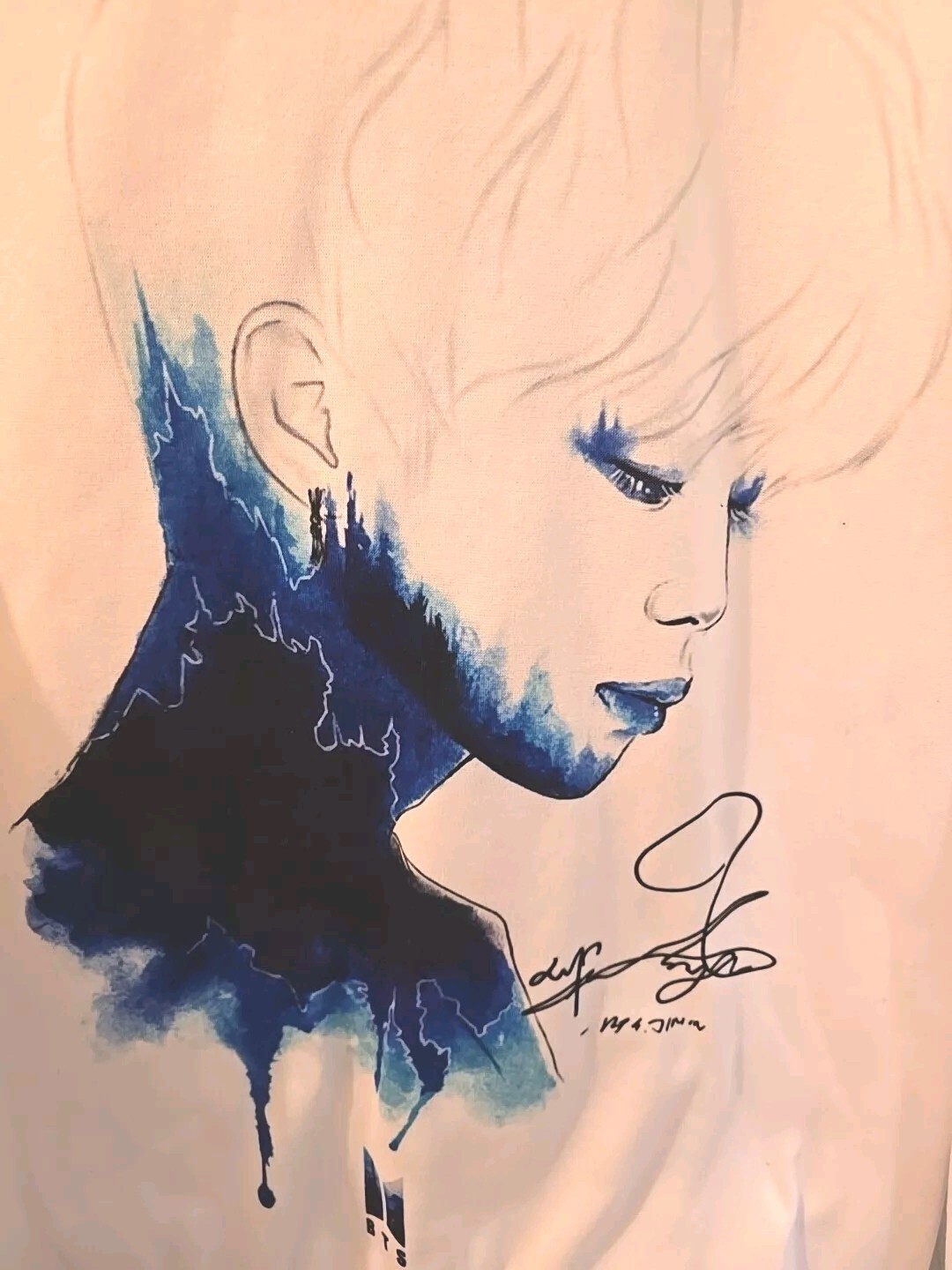 BTS Jimin Merch Army Sweater Hooded Long Pullover Sleeve XXL Music K-POP