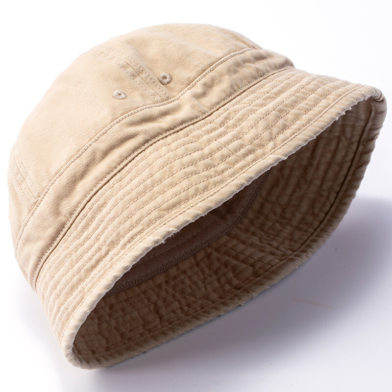 Short Brim Soft Cotton Bucket Hat Summer Sun Hat Fisherman Caps Women Men Casual
