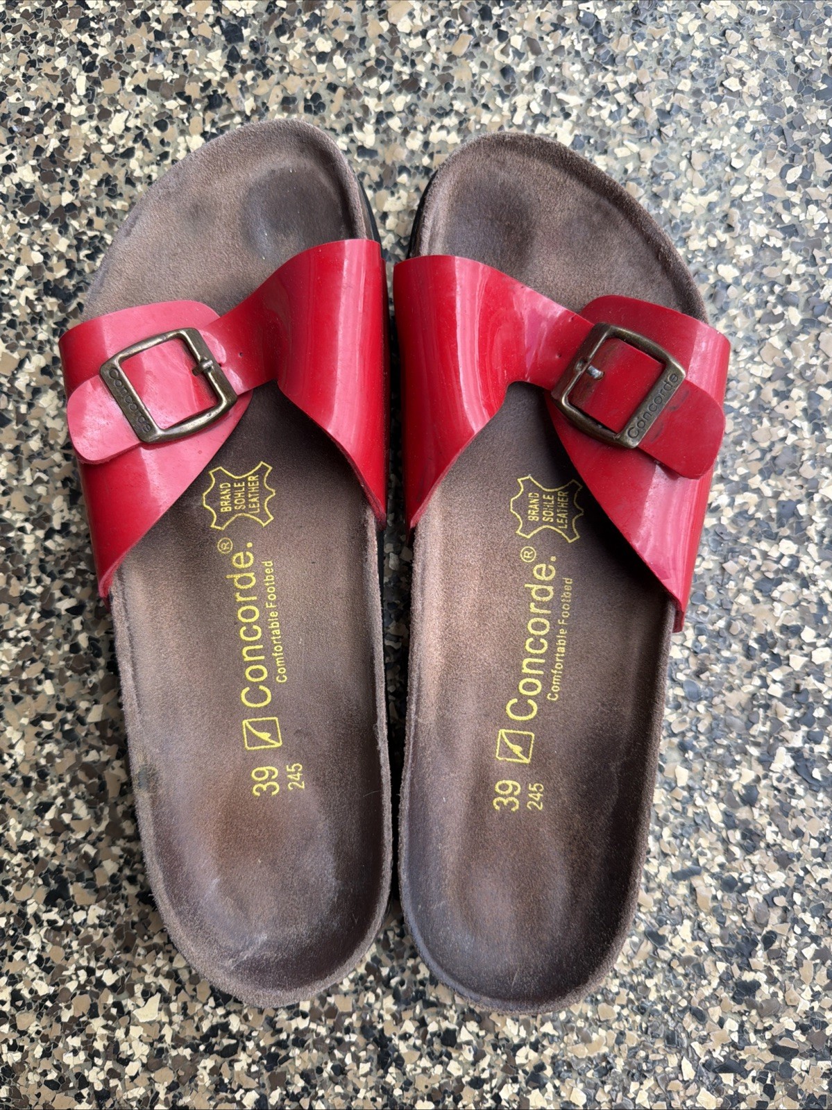 Concorde Women’s Sandals Size 8 Leather