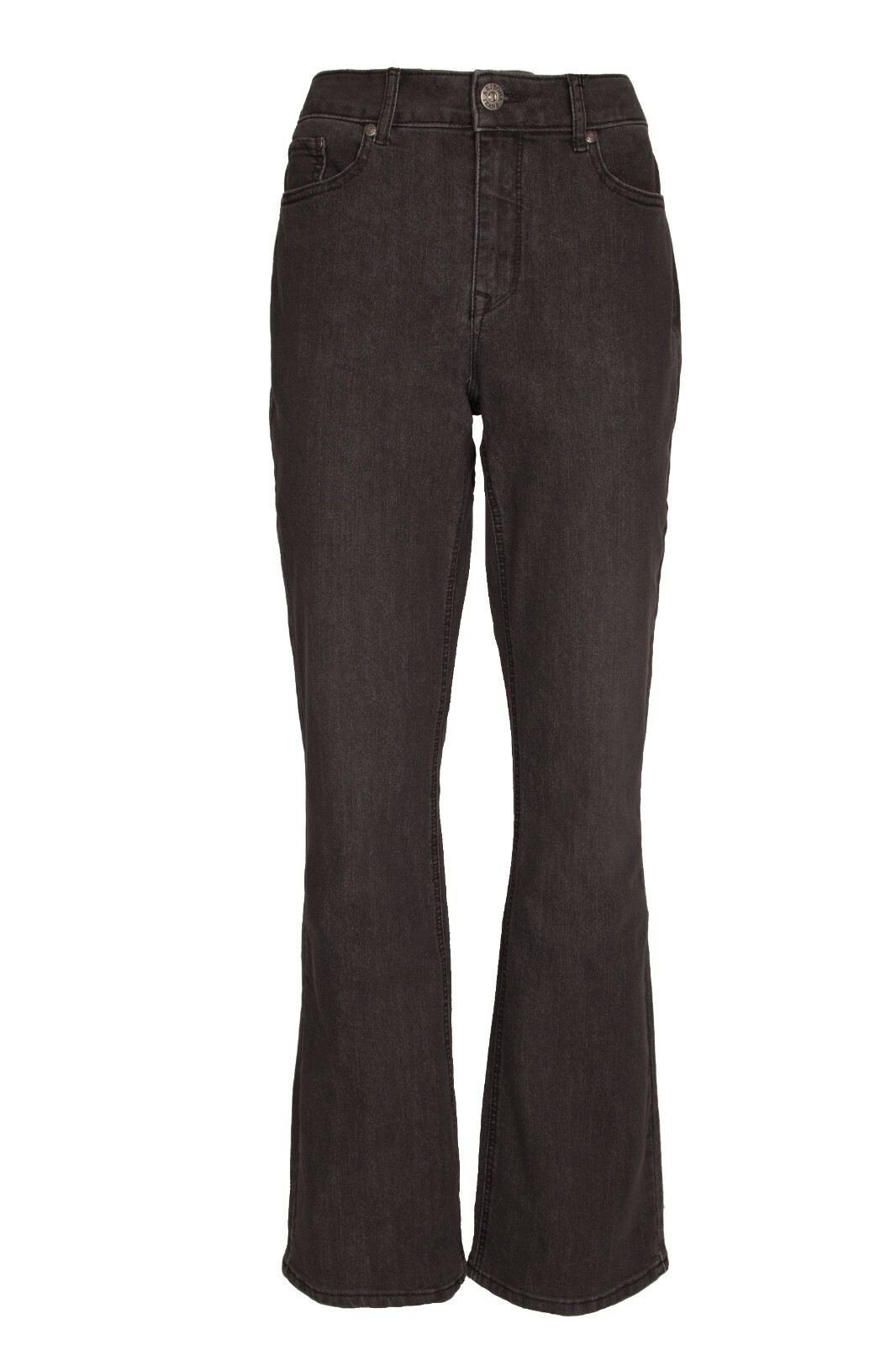 ARIZONA Damen High Waist Jeans Hose Damenhose schwarz grau NEU Größe 34 38