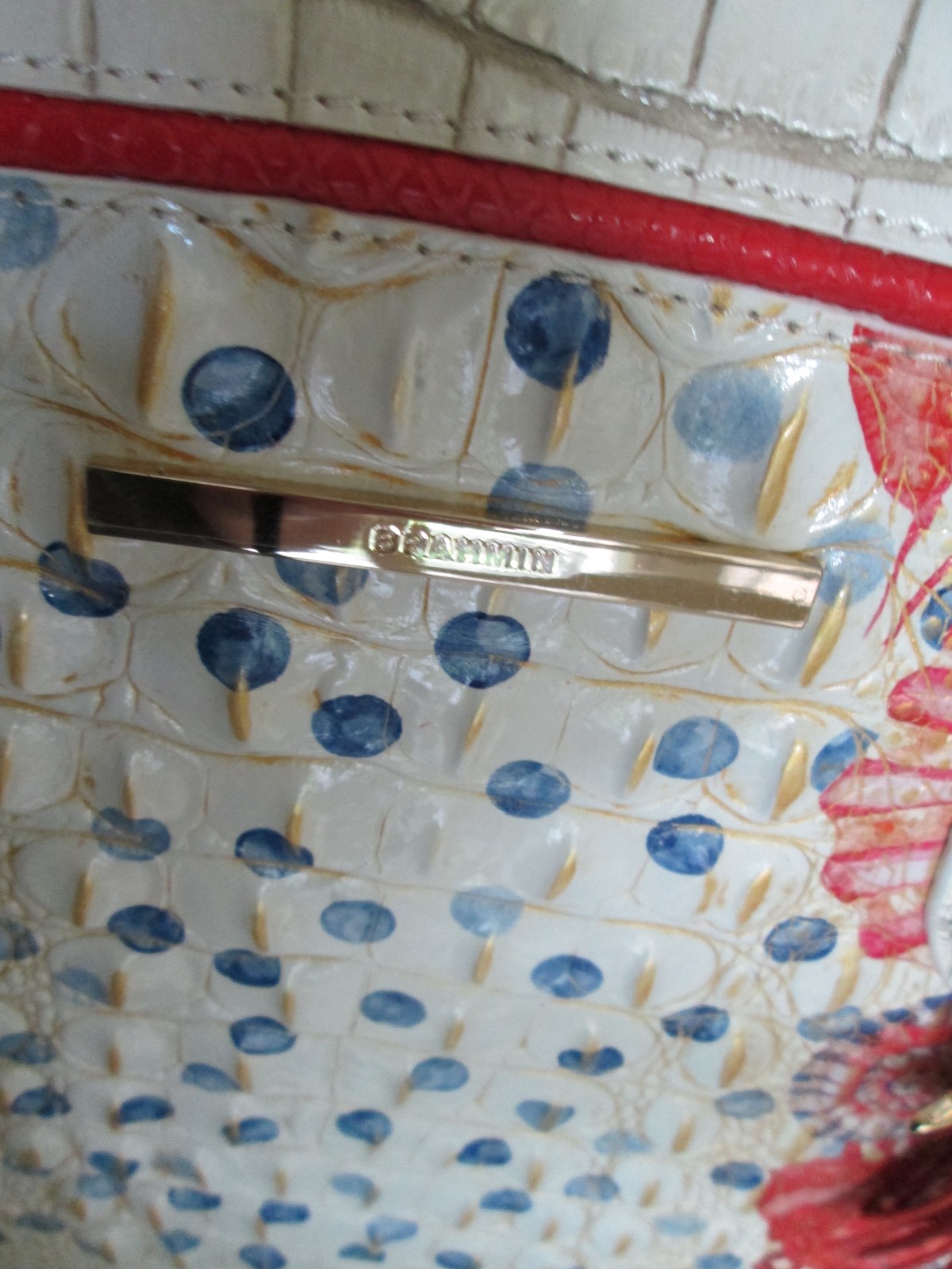 Brahmin Jeanne Multi Chattaway Leather Tote/NWT/465.00