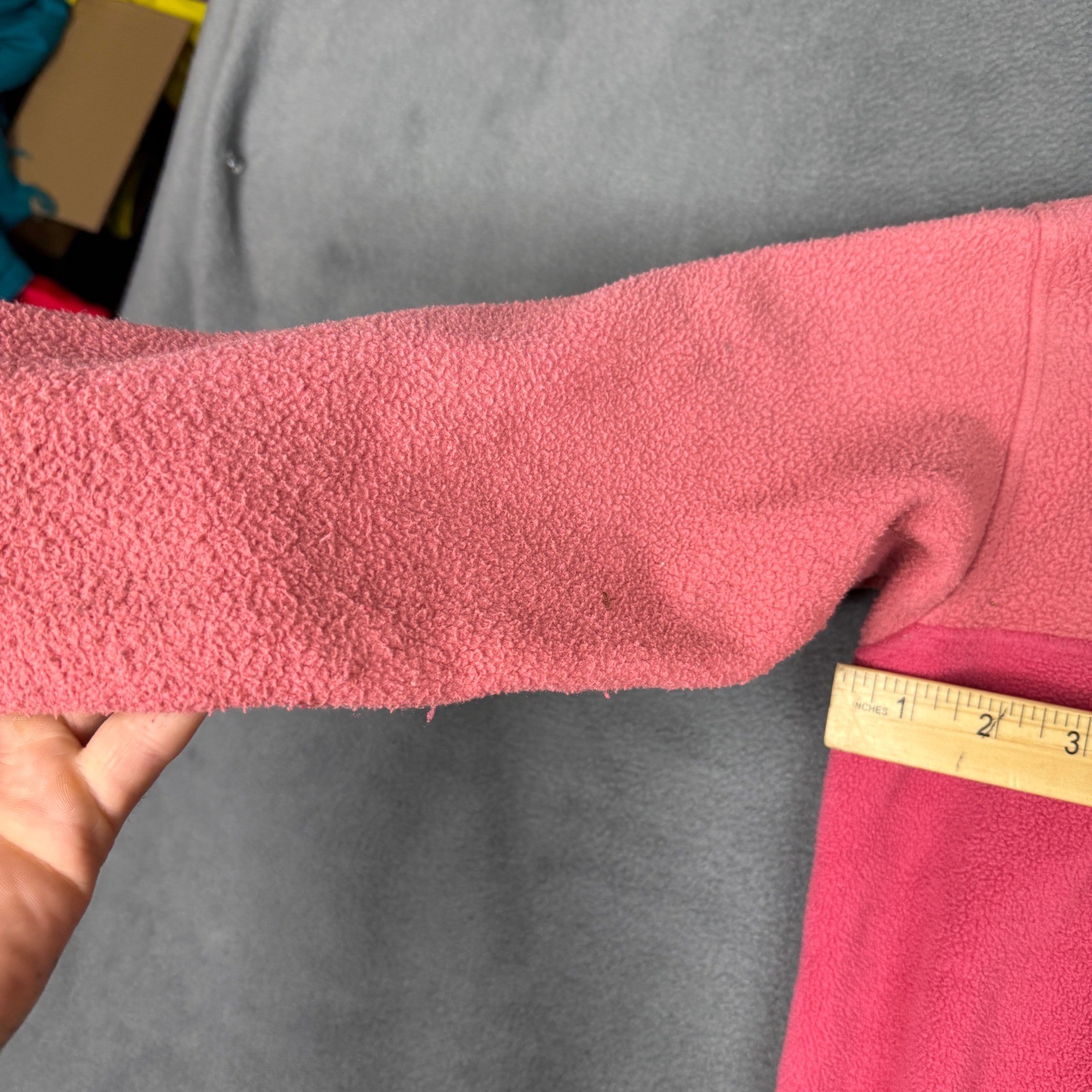 Patagonia Kids Synchilla Snap-T Fleece Pullover Pink Mint XS 5-6 65546 SP19