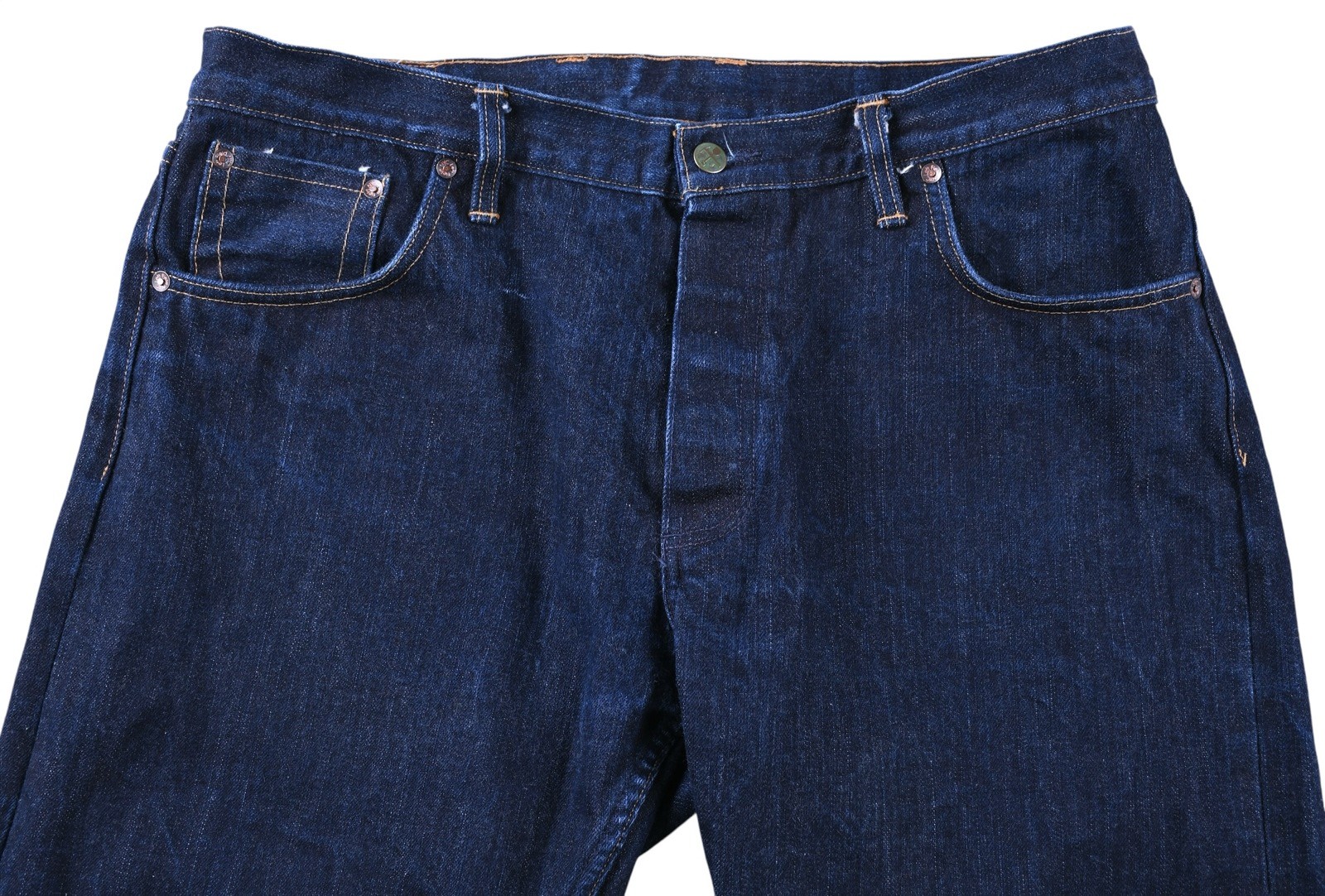 Left Field NYC American Workwear Selvedge Denim Jeans Made USA 38 Raw Indigo