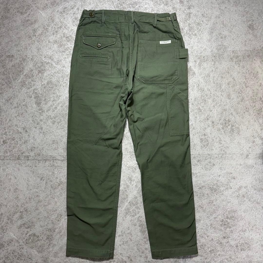 Engineered Garments x BEAMS+ Olive Fatigue Baker Pants XL Japan Exclusive F/S